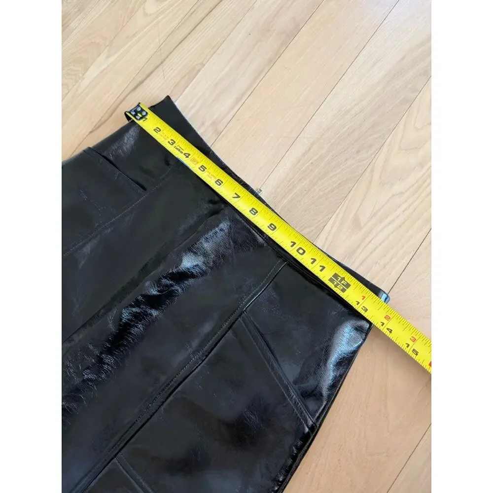 Art Class Faux Leather Skirt